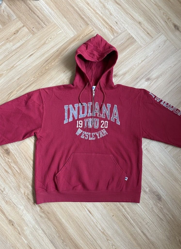 Russell Athletic Vintage Russel Athletic University zip up hoodie Size US L / EU 52-54 / 3 - 1 Thumbnail