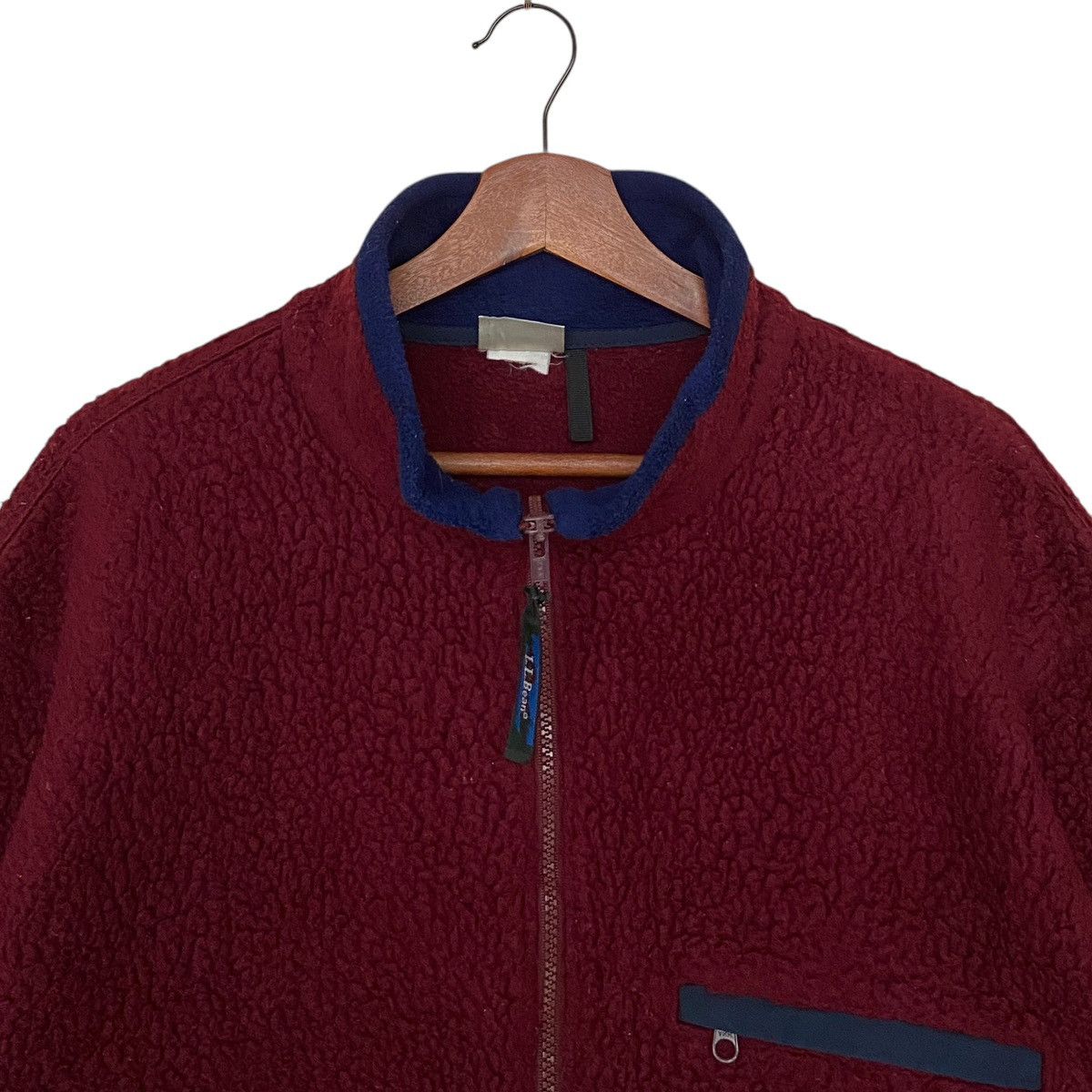 L.L. Bean × Vintage Vintage Brand L.L Bean Half Zipper Fleece 1990s Size US L / EU 52-54 / 3 - 7 Thumbnail