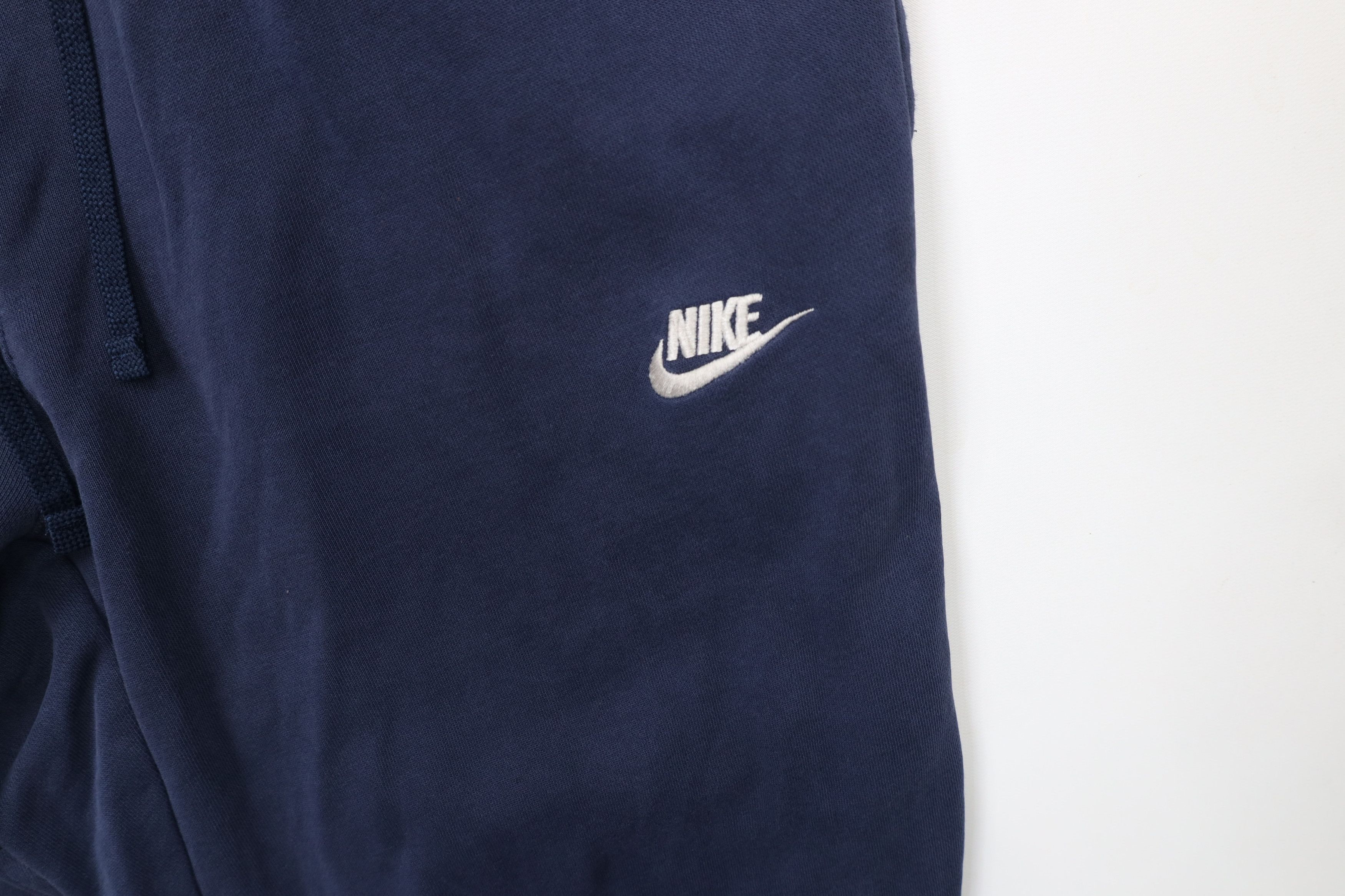 Nike × Vintage Vintage Nike Scott Mini Swoosh Wide Leg Sweatpants Blue Size US 38 / EU 54 - 9 Thumbnail