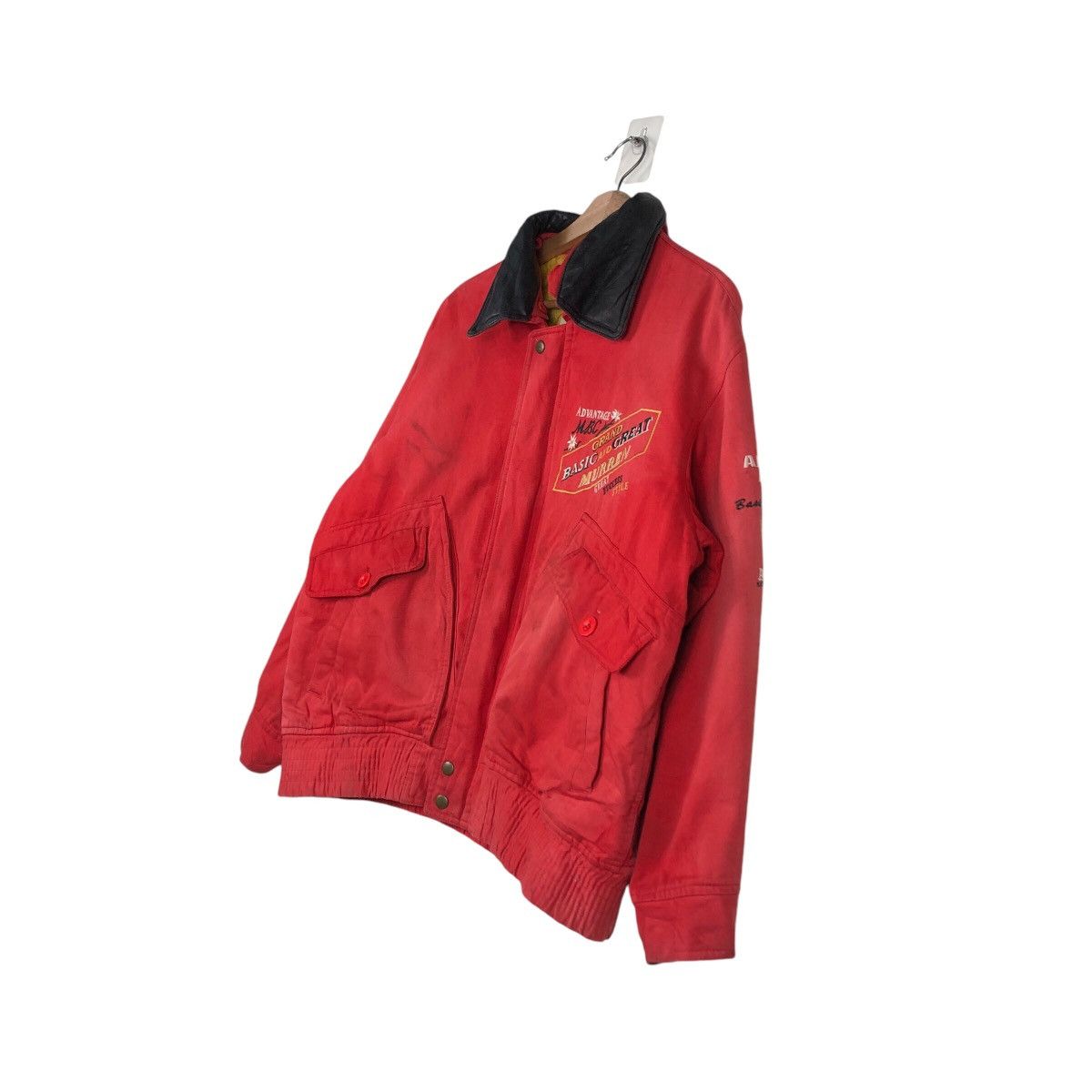 Japanese Brand Vintage Bomber Jacket Parachute Design Mikebirnies American Size US M / EU 48-50 / 2 - 3 Thumbnail