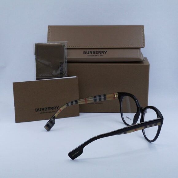 Burberry Burberry BE2356 3942 Black Eyeglasses 51mm Size ONE SIZE - 9 Thumbnail