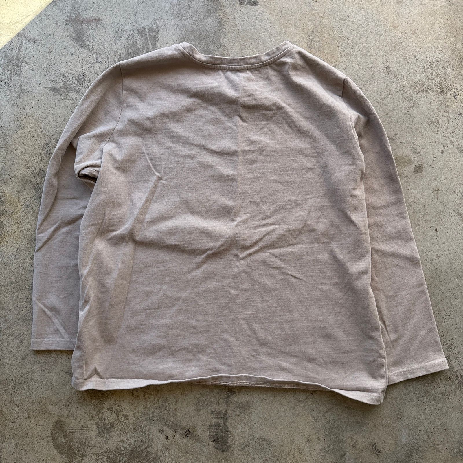 Other Designer EEWEN ATELIER Long Sleeve Crewneck Shirt Taupe Size US L / EU 52-54 / 3 - 4 Thumbnail
