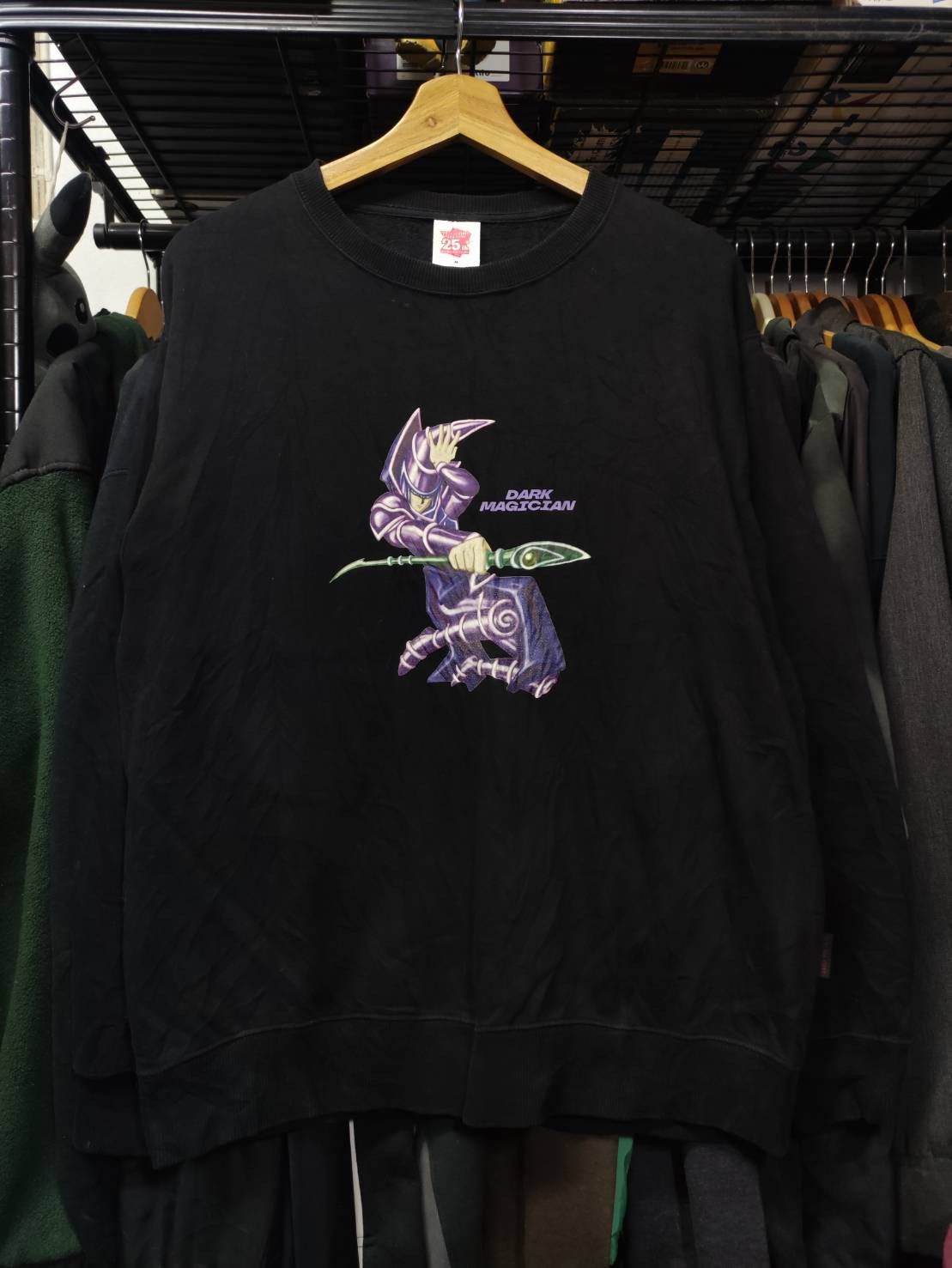 Anime Limited! Yu-Gi-Oh x GU 25th Anniv " Dark Magician " Sweater Size US M / EU 48-50 / 2 - 2 Thumbnail