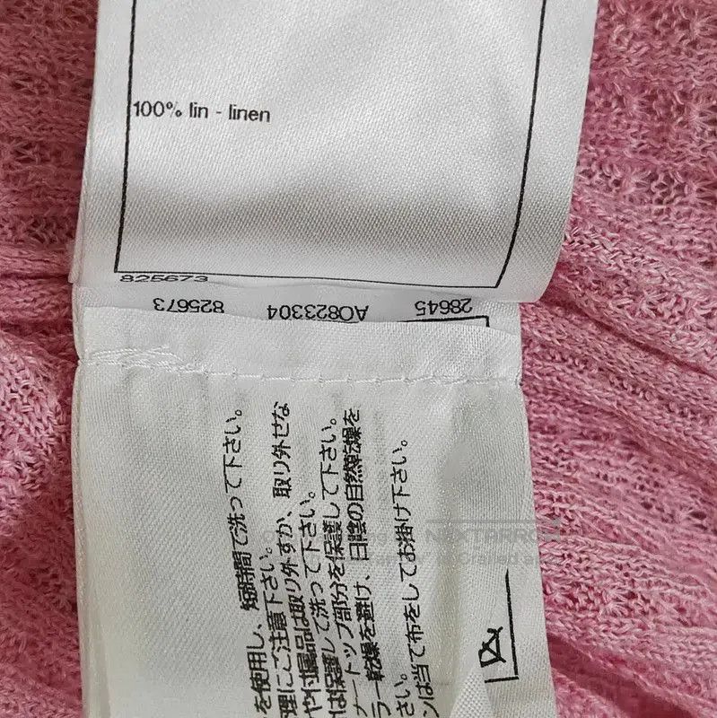 Chanel Chanel Pink Logo Short Sleeve Sweater . Size XS / US 0-2 / IT 36-38 - 6 Thumbnail