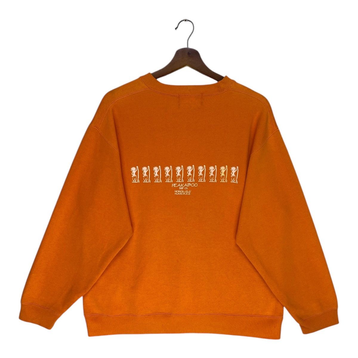 Vintage Vintage Peakaboo Surf Co Sweatshirt Hawaii Crewneck Size M Size US M / EU 48-50 / 2 - 5 Thumbnail