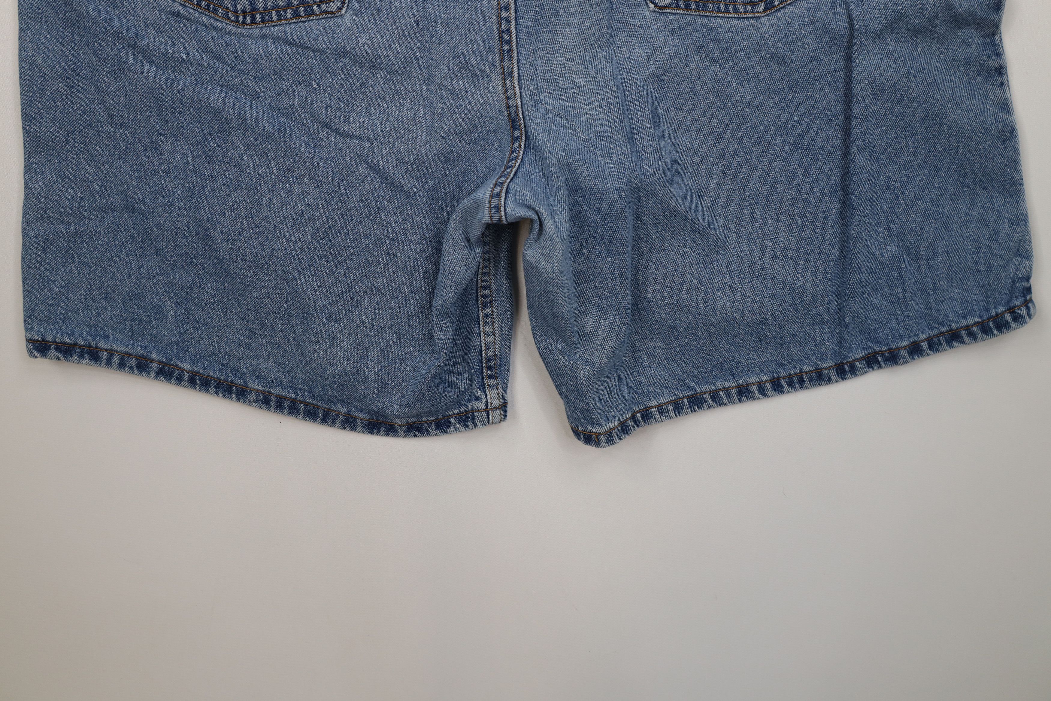 Levi's Vintage Y2K 2001 Levis 550 Fit Denim Jean Shorts Jorts USA Size 22" - 12 Thumbnail