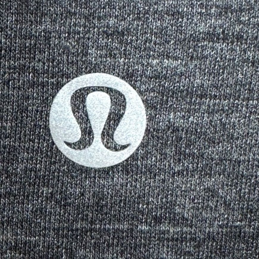Lululemon Lululemon T-Shirt Men Large Dark Gray Athletic Short Sleeve Logo Breathing Crew Neck Shirt Size US L / EU 52-54 / 3 - 4 Thumbnail