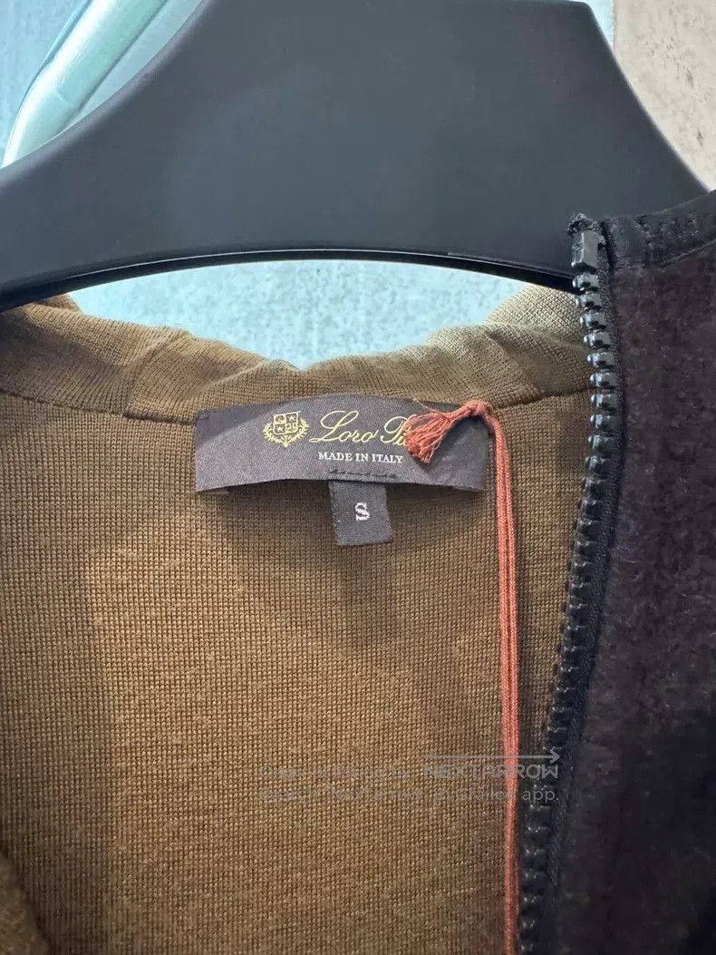 Loro Piana LORO PIANA Color block cashmere hooded sweatshirt Size S / US 4 / IT 40 - 4 Thumbnail
