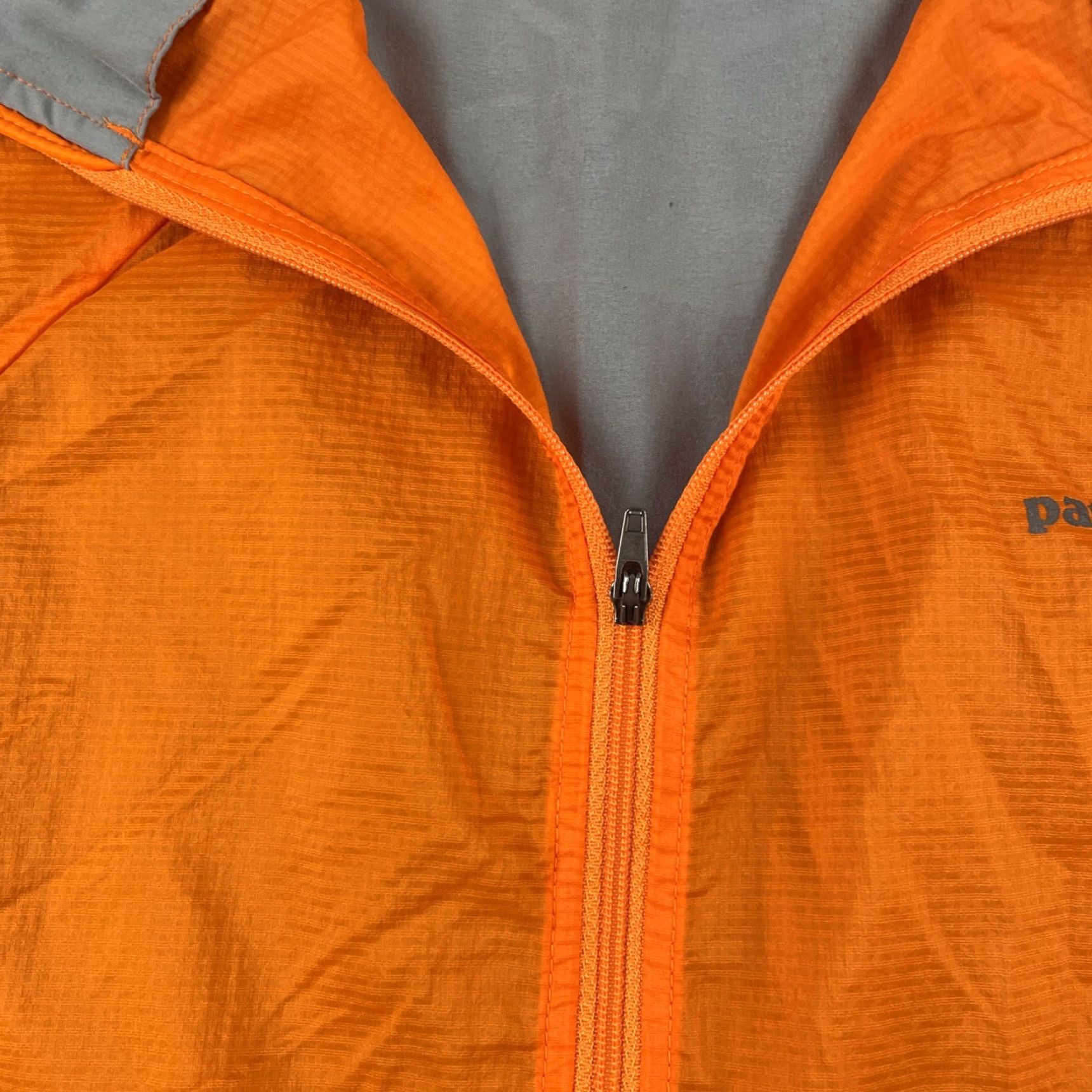Patagonia Patagonia Windbreaker XL Hazard Orange Reflective Logo Jacket Men Size US XL / EU 56 / 4 - 6 Thumbnail