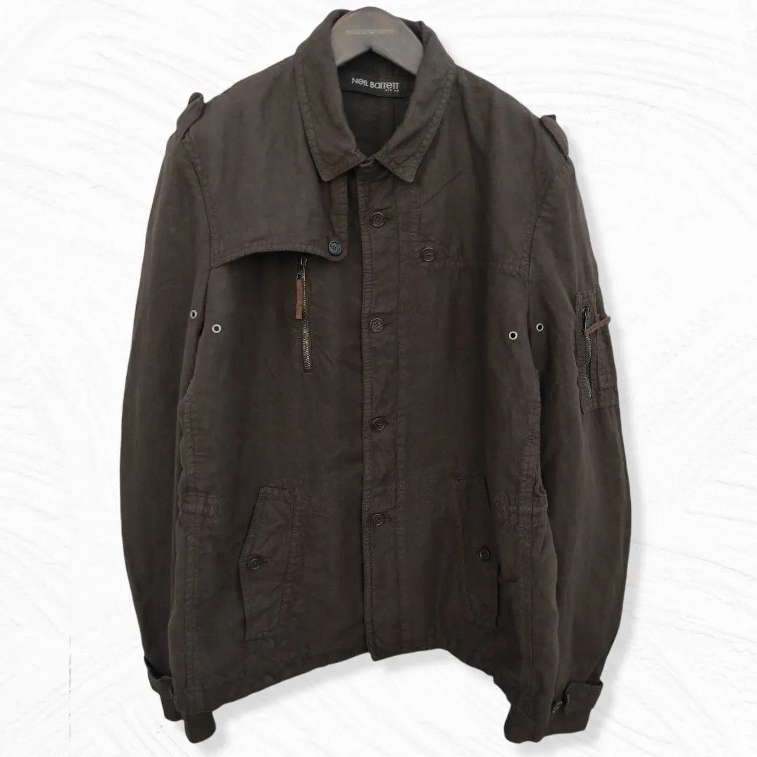Neil Barrett Neil Barret Linen Jacket Beautiful - Fashionella Size US XXL / EU 58 / 5 - 2 Thumbnail