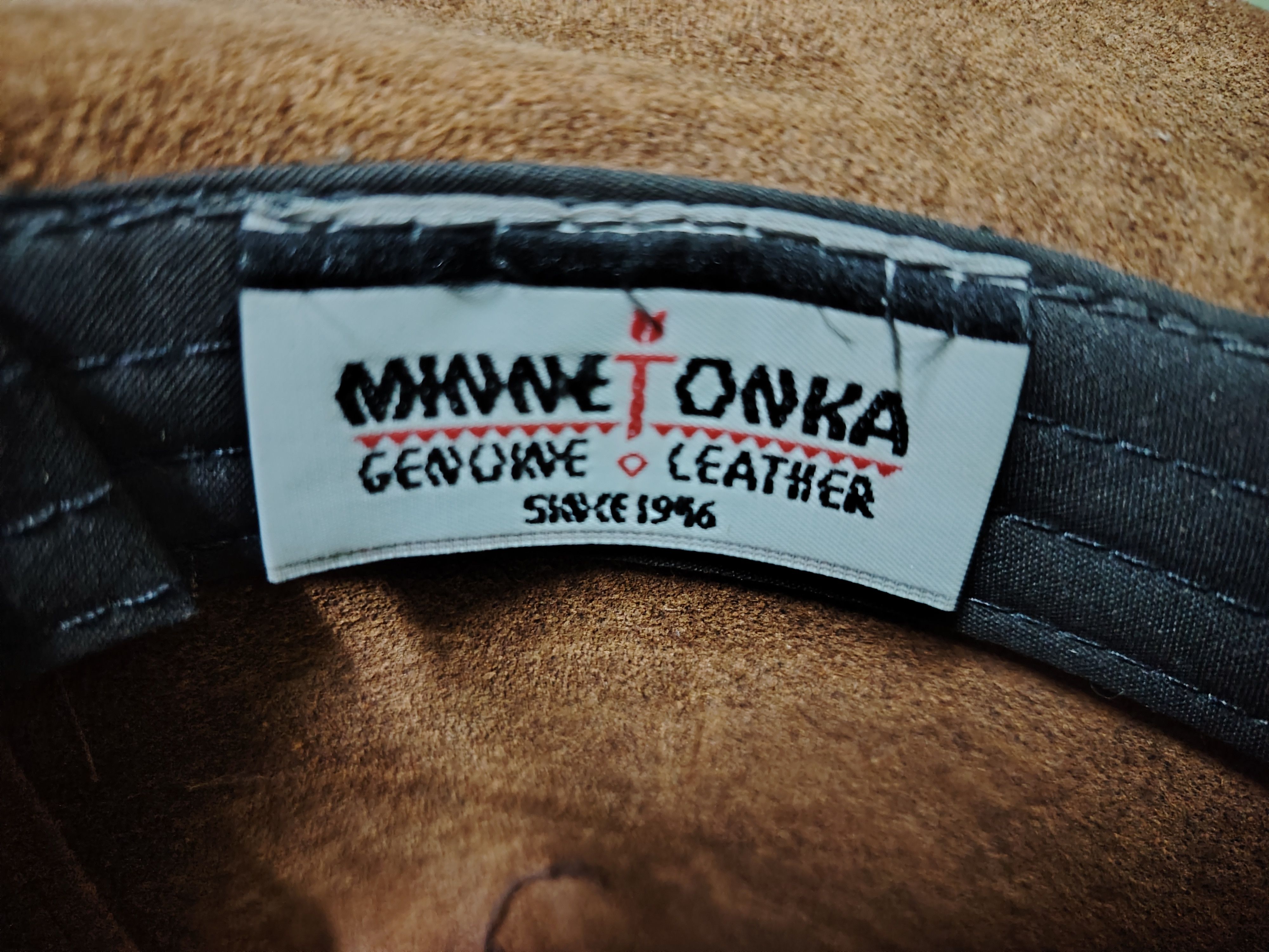 Minnetonka Vintage Minnetonka Genuine Leather Bucket Hat Size ONE SIZE - 10 Thumbnail