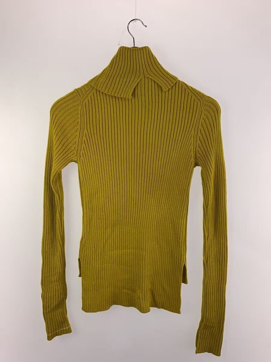 Y's × Yohji Yamamoto Turtleneck Ribbed Wool Knit Sweater Size M / US 6-8 / IT 42-44 - 2 Thumbnail