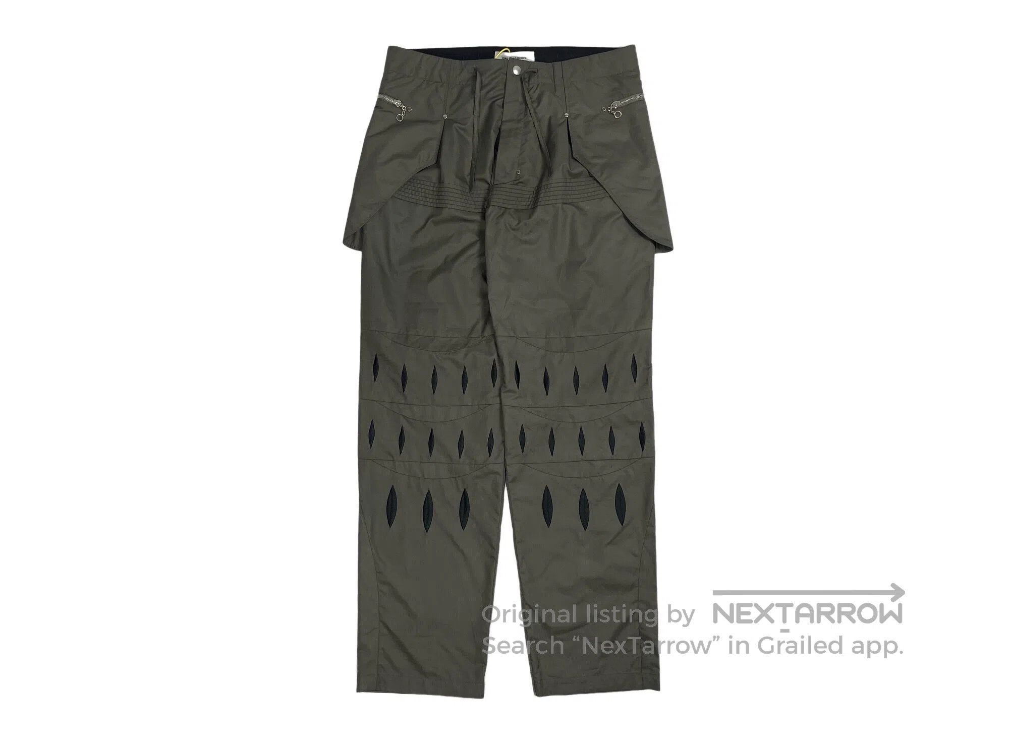 Kiko Kostadinov Kiko Kostadinov Embroidered Pocket Work Pants Size US 30 / EU 46 - 1 Thumbnail