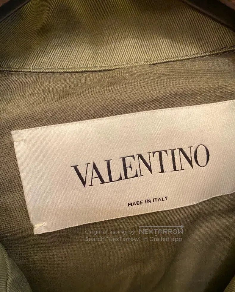 Valentino Valentino Army green jacket Size S / US 4 / IT 40 - 3 Thumbnail