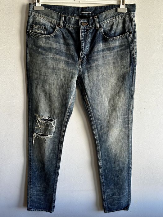 Saint laurent cheap trash denim