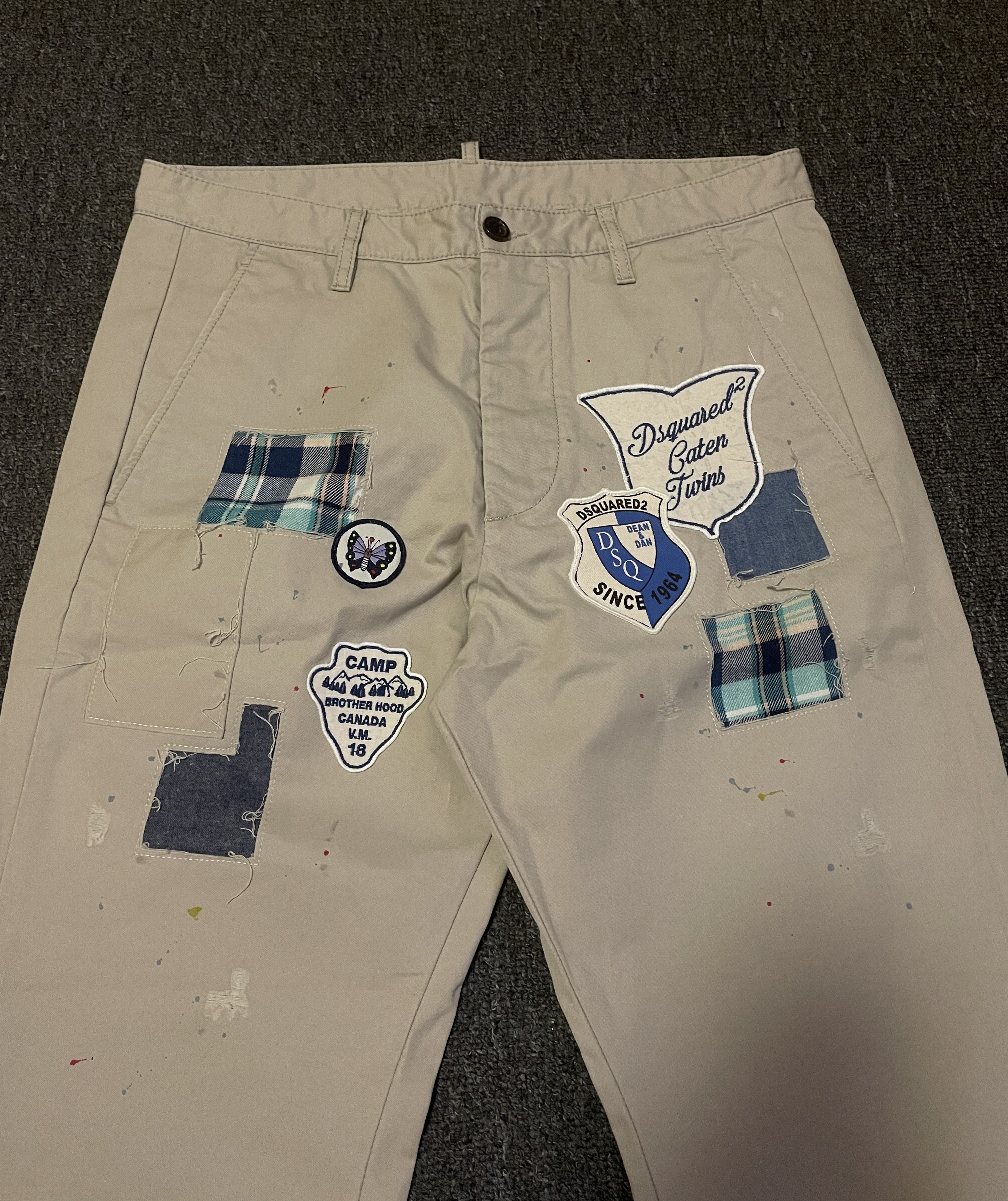 Dsquared2 Dsquared2 Khaki Casual Badge Casual Pants Size 46 Size US 30 / EU 46 - 2 Thumbnail