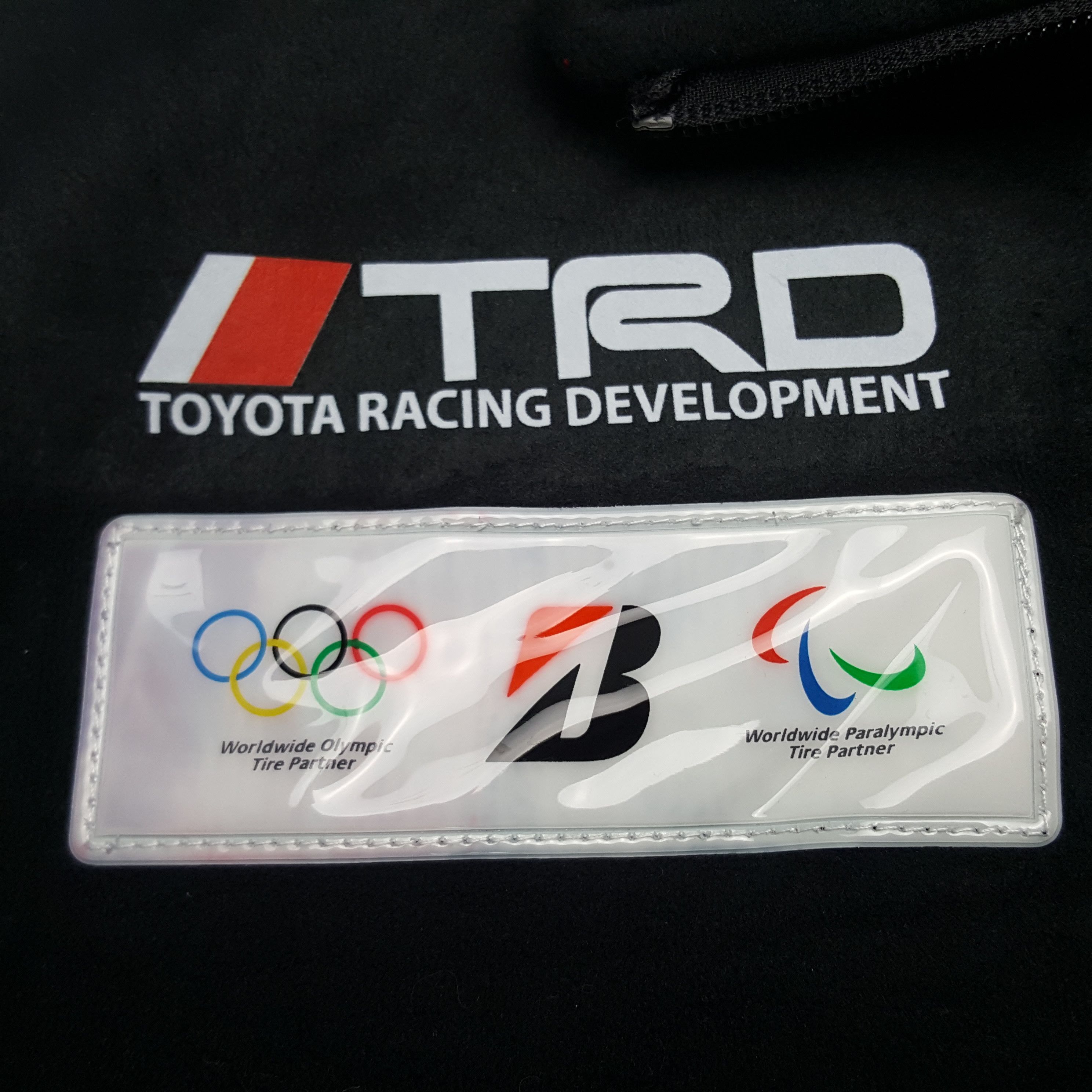 Japanese Brand × Vintage Vintage Bridgestone X TRD Toyota Racing Custom Fleece Jacket Size US M / EU 48-50 / 2 - 7 Thumbnail