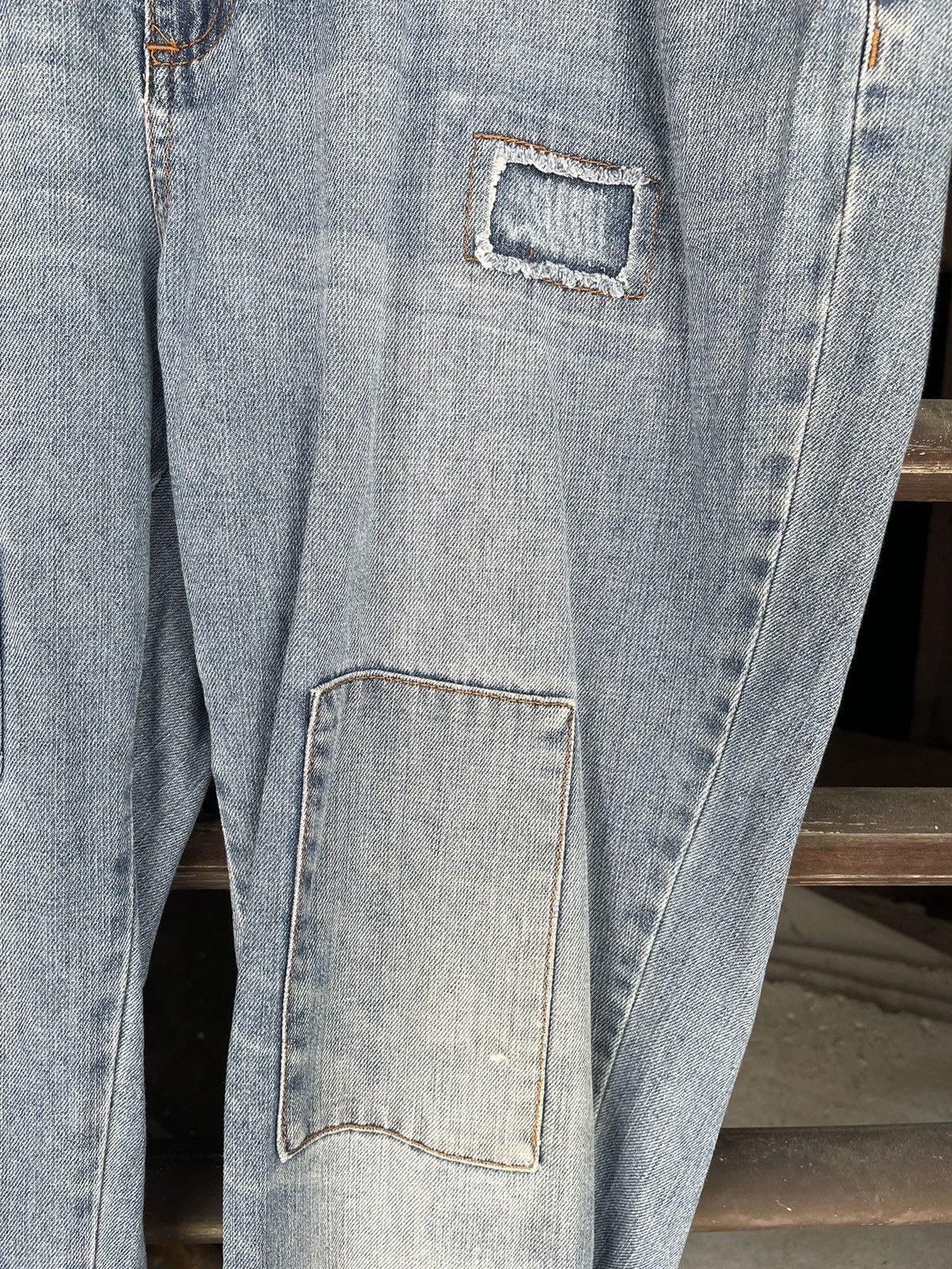 Jean Paul Gaultier Patchwork jeans by JPG Size 40" / US 18 - 5 Thumbnail