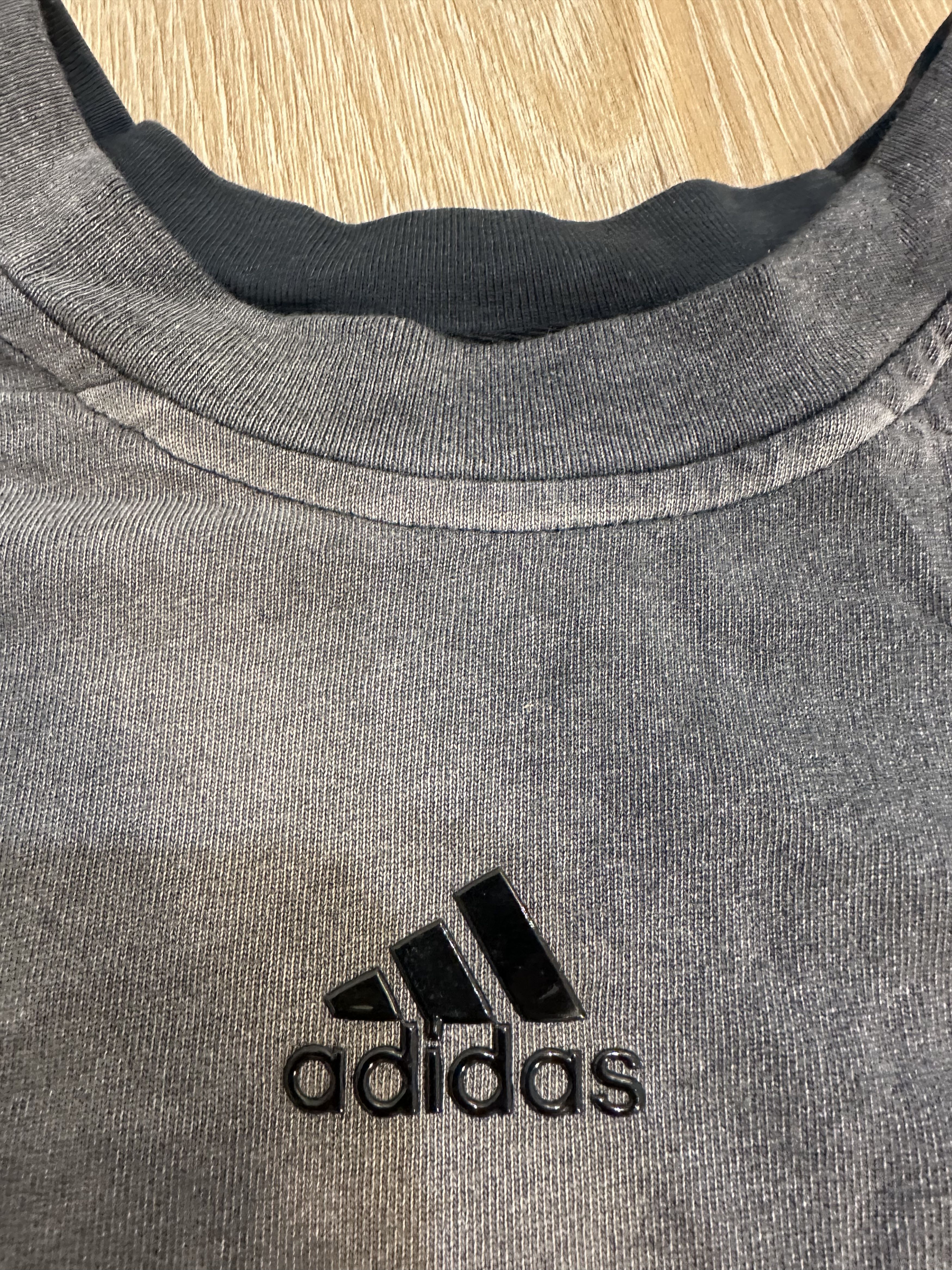 Adidas Adidas Bleached Y2K Athletic Tee Sun Wash Size US M / EU 48-50 / 2 - 3 Thumbnail