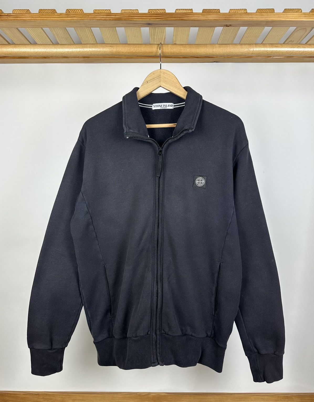 Stone Island Vintage Stone Island Full Zip Sweatshirt Pach Program ...
