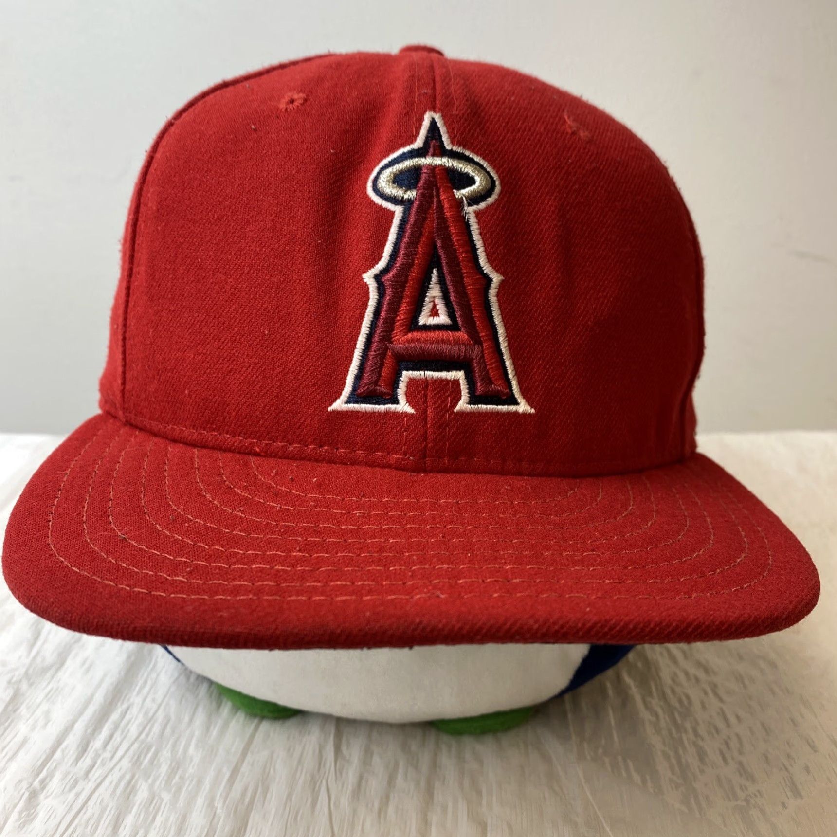 New Era New Era Los Angeles Angels 59 Fifty 5950 MLB Red Heated Fit Hat Cap /H-66 Size ONE SIZE - 2 Thumbnail