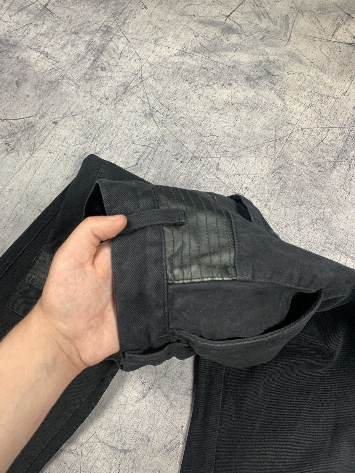 John Richmond Men’s Designer John Richmond Black Straight Jeans Size 35 Size US 35 - 7 Thumbnail