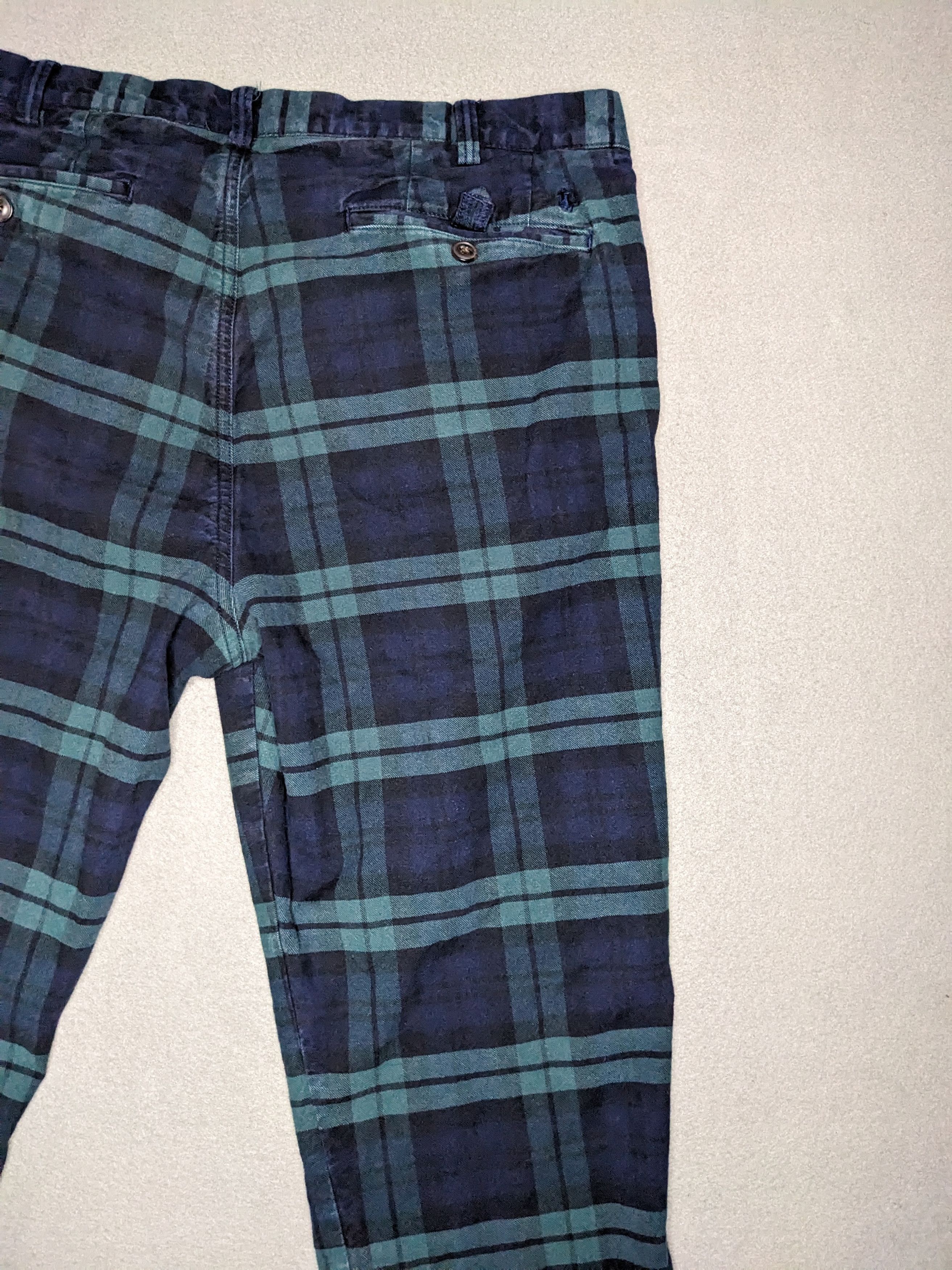 Polo Ralph Lauren Polo Ralph Lauren Tartan Plaid Chino Pants Twill Mens 36x29 Size US 36 / EU 52 - 9 Thumbnail