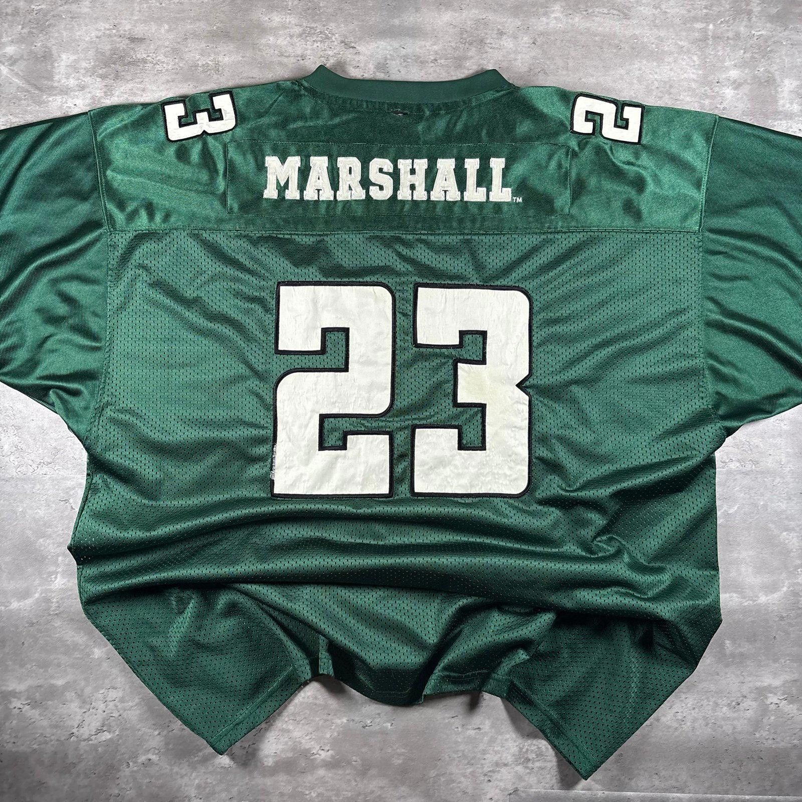Reebok Vintage Marshall Herd Football Jersey Size US XL / EU 56 / 4 - 2 Thumbnail