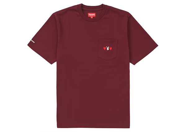 Playboy × Supreme '18 Supreme x Playboy Pocket Tee Size US L / EU 52-54 / 3 - 1 Thumbnail