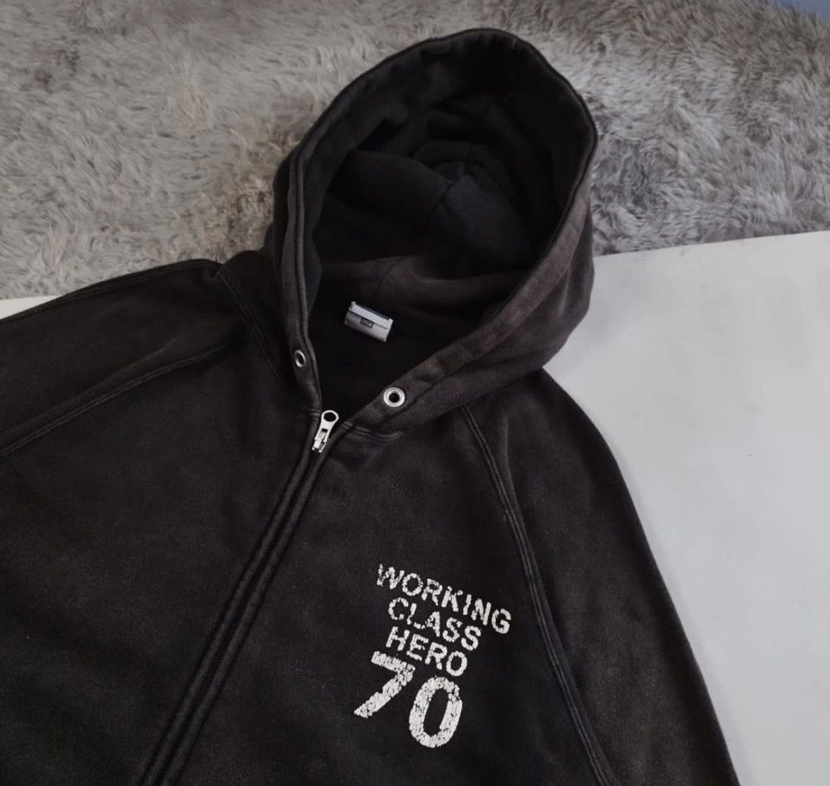 If Six Was Nine × Le Grande Bleu (L.G.B.) × PPFM PPFM Working Class Hero 70 Faded Black Jacket Size US M / EU 48-50 / 2 - 4 Thumbnail