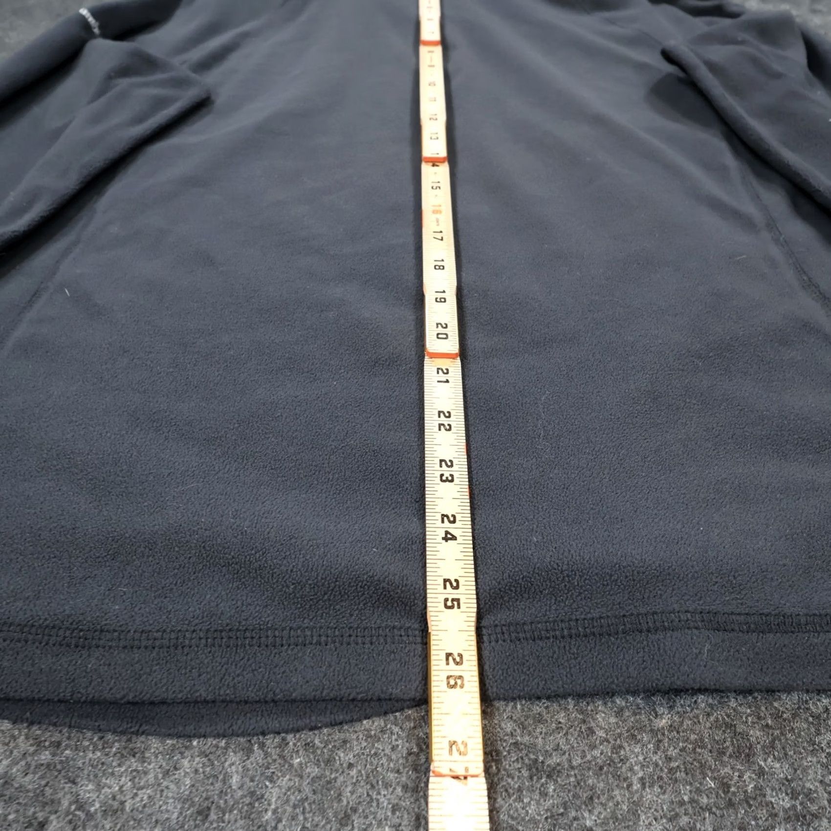 Vintage Columbia Womens 1X Charcoal Gray Fleece Pullover Top Quarter Zip Size XL / US 12-14 / IT 48-50 - 5 Thumbnail