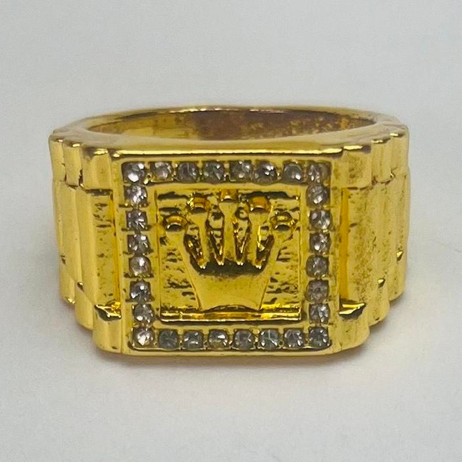 Vintage Y2k 2000s vintage style rolex ring Size ONE SIZE - 1 Thumbnail