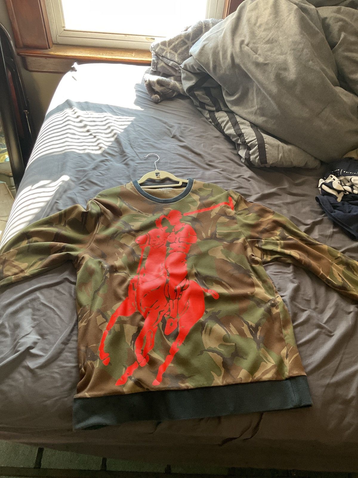 Polo Ralph Lauren Polo sport Ralph Lauren crew neck camo Size US XL / EU 56 / 4 - 6 Thumbnail