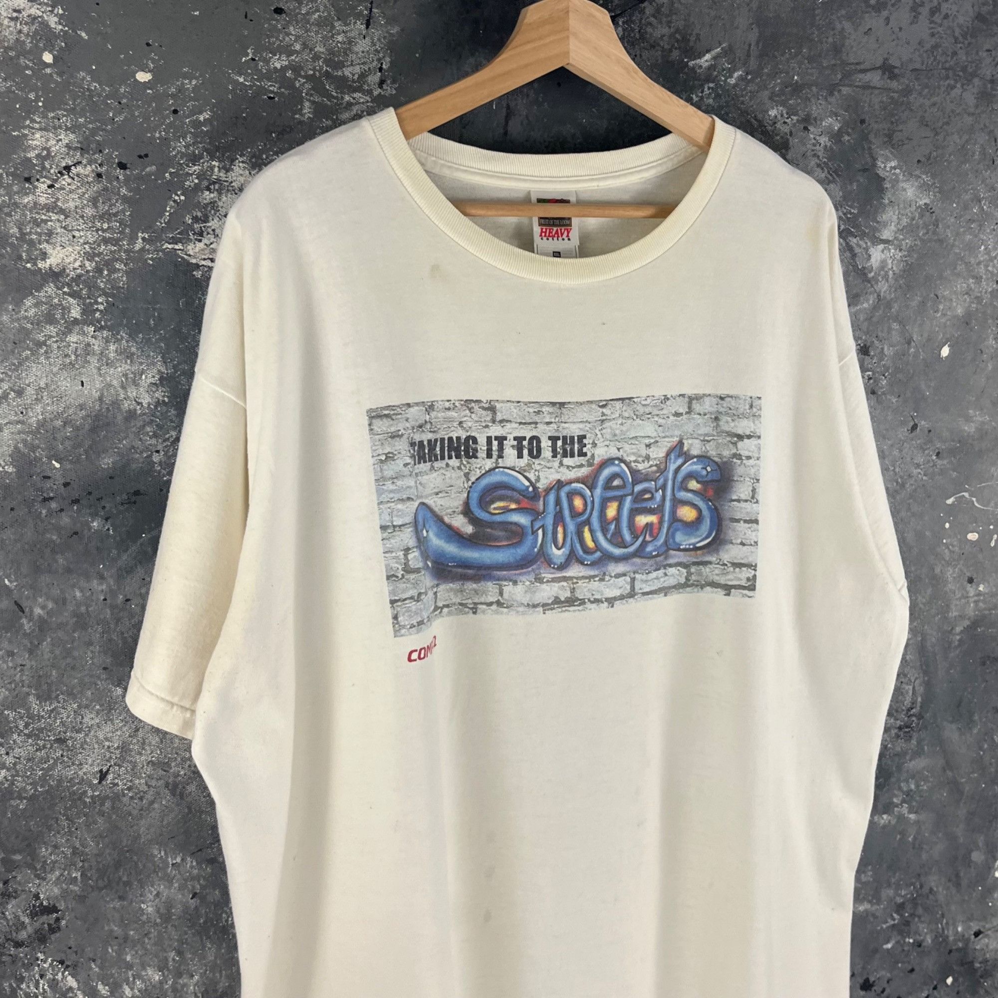 Vintage Vintage 90’s Compaq graffiti shirt Size US XXL / EU 58 / 5 - 2 Thumbnail