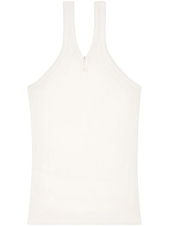 Courreges COURREGES Women Tops 324JDE079JS0121 0001 White Size S / US 4 / IT 40 - 1 Thumbnail