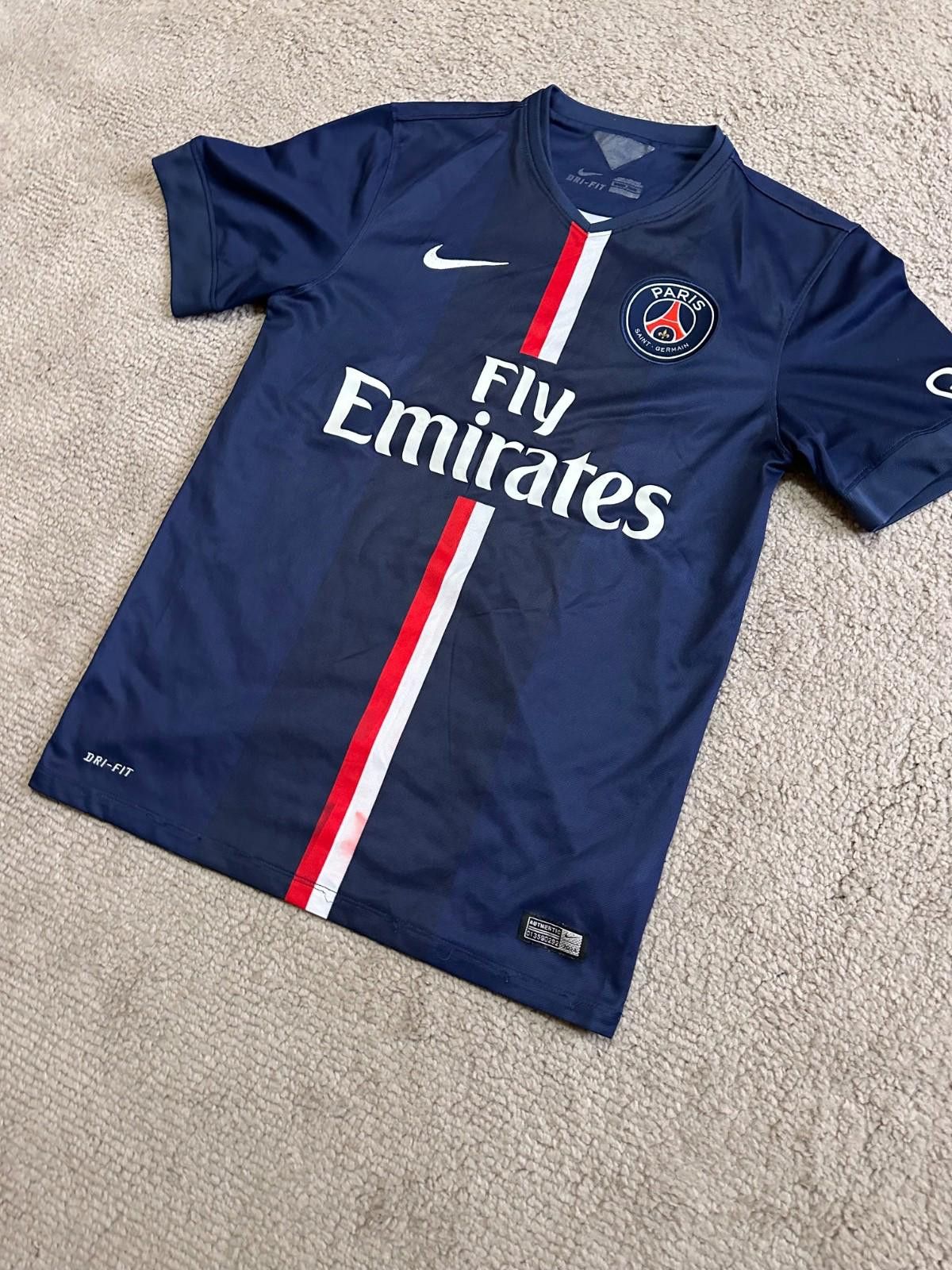 Nike PSG Paris Saint-Germain 2014 Soccer Jersey Football Shirt Size US S / EU 44-46 / 1 - 2 Thumbnail
