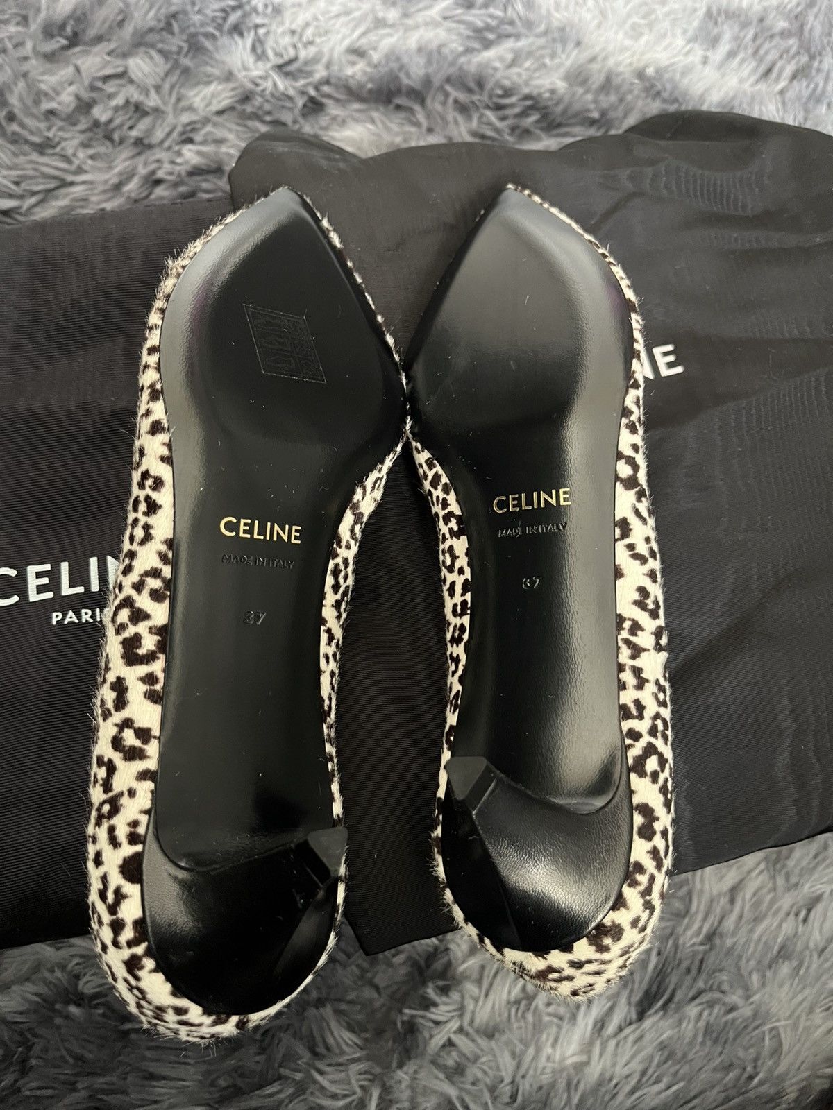 Celine Celine animal print heels Size US 7 / IT 37 - 5 Thumbnail