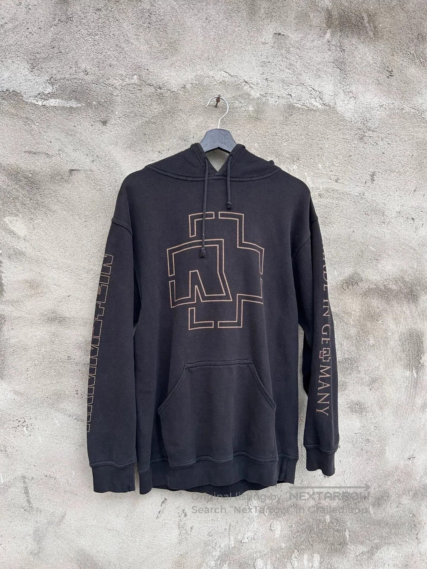 Vintage Vintage Rammstein Band Hoodie. Size US M / EU 48-50 / 2 - 2 Thumbnail