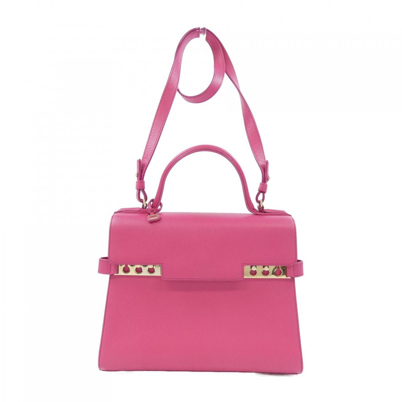 Delvaux Delvaux Delvaux Tempete+B Souple Calf Bag Leather Handbag AA0368AAX DUTY FREE for USA Size ONE SIZE - 1 Thumbnail