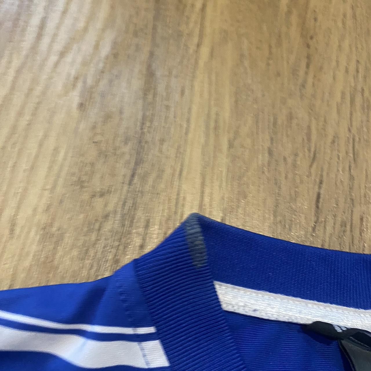 Nike 2000s y2k Nike blue and white striped short Size US L / EU 52-54 / 3 - 6 Thumbnail