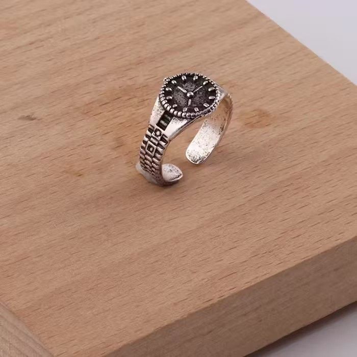 Jewelry × Vintage Creative Watch Style Ring Size ONE SIZE - 2 Thumbnail