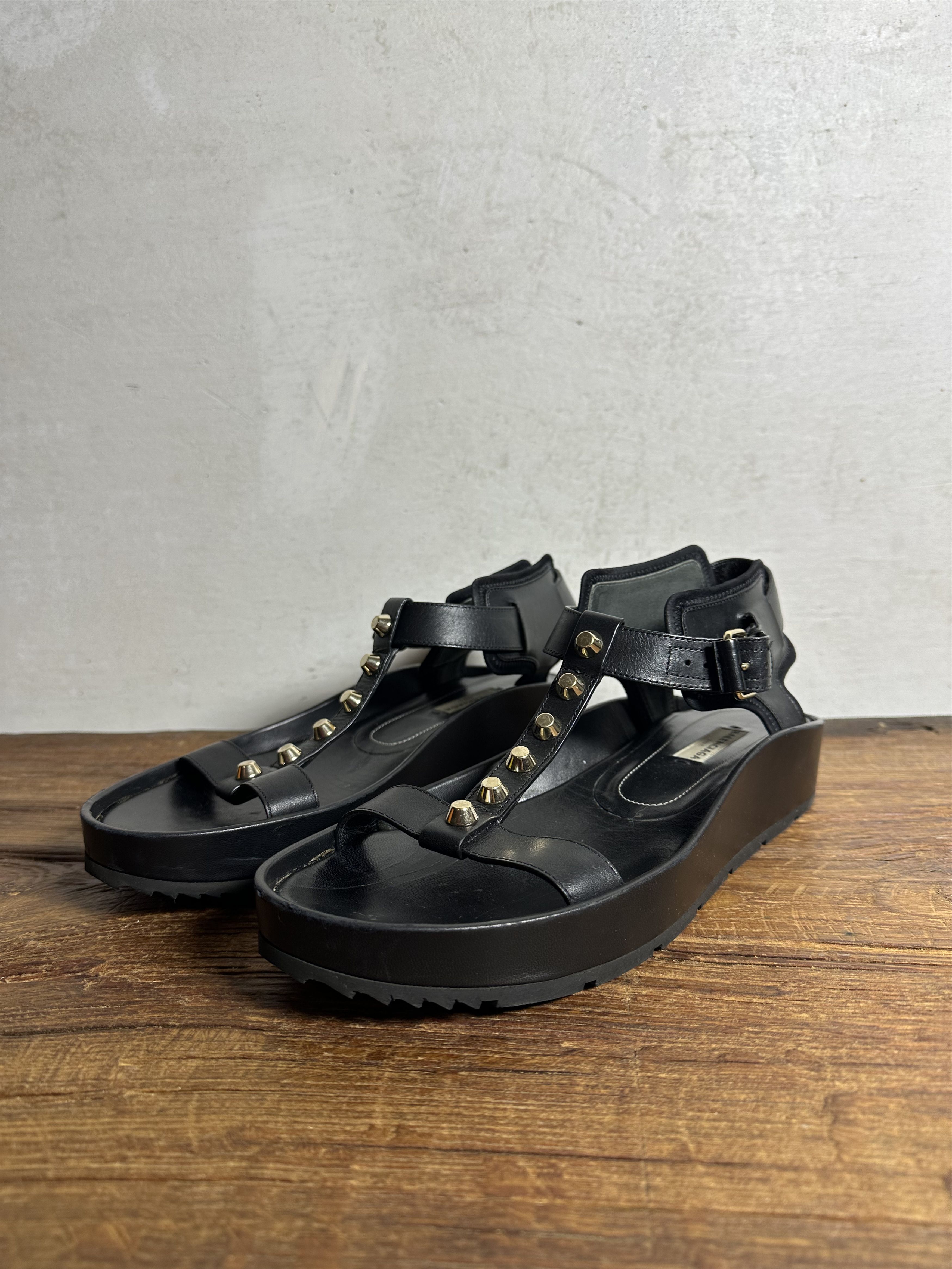Balenciaga Nicolas Ghesquiere Balenciaga Cagole Sandals Size US 10 / IT 40 - 2 Thumbnail