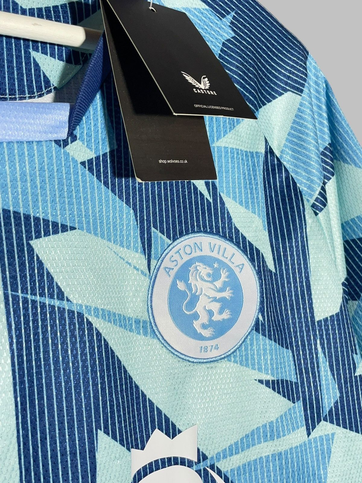 Castore NWT Aston Villa Castore 2023/24 Third Football Shirt Size US XL / EU 56 / 4 - 5 Thumbnail