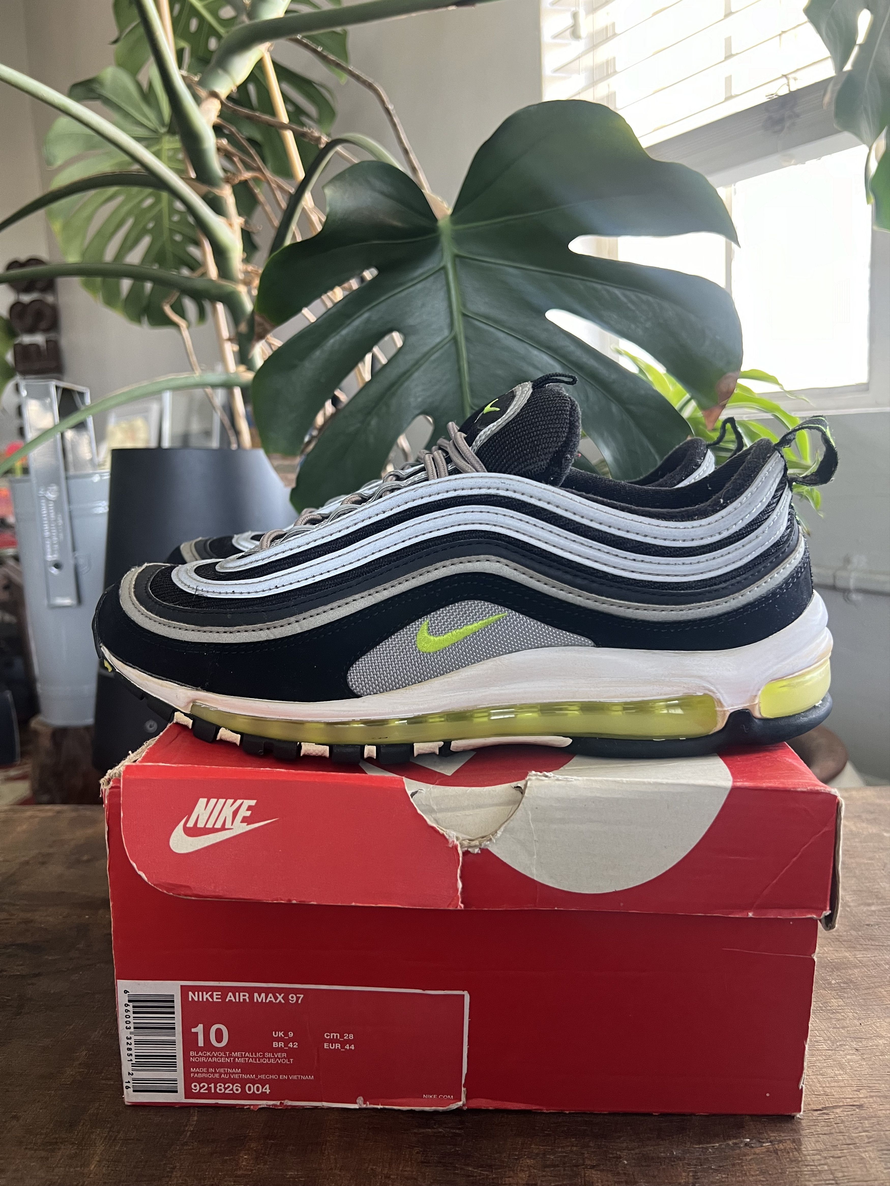 Nike Air Max 97 OG QS 'Neon' Size US 10 / EU 43 - 1 Thumbnail