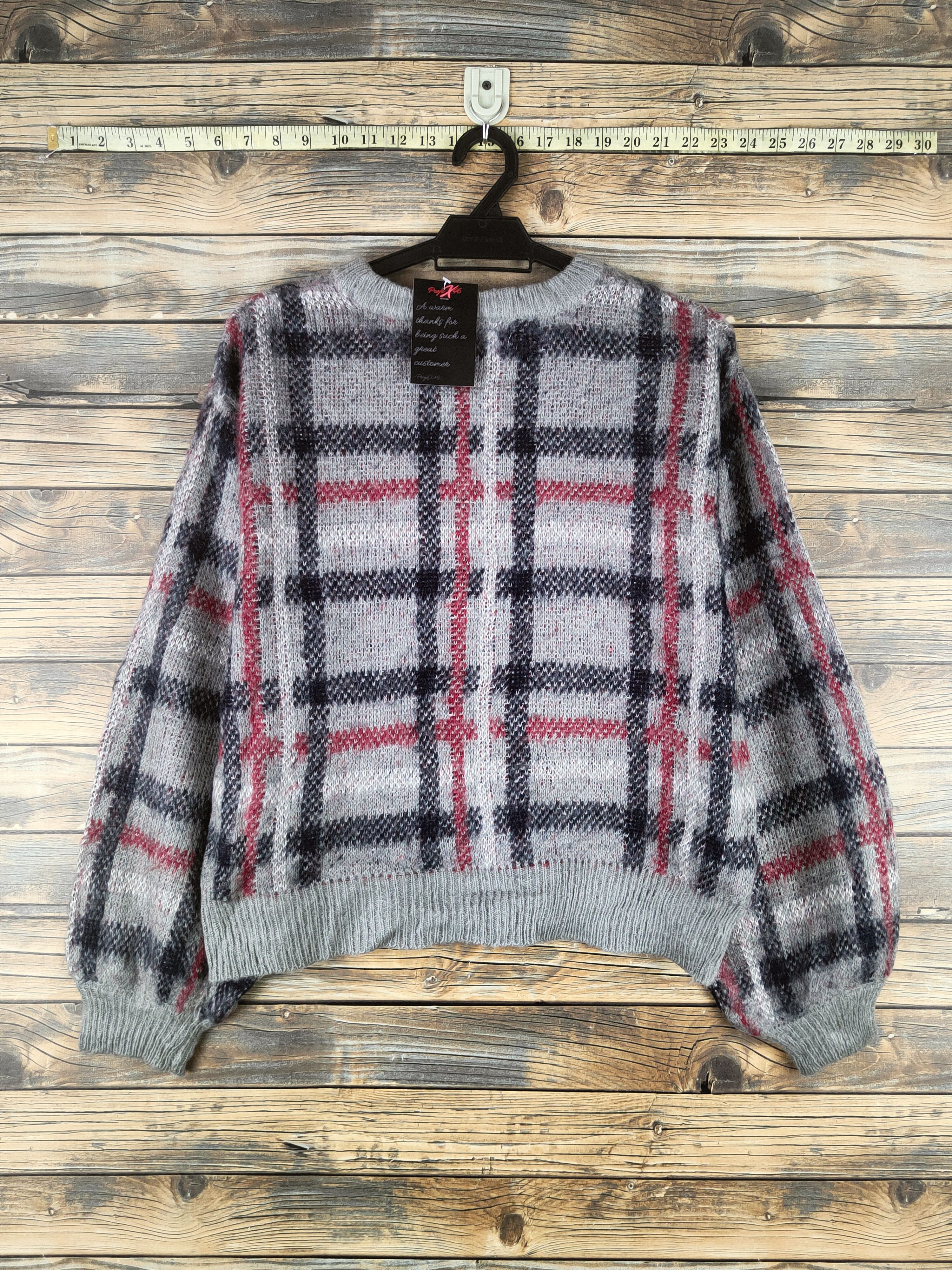 Japanese Brand DL Petit Flew Gray Knitwear Sweatshirts #46-123 Size M / US 6-8 / IT 42-44 - 7 Thumbnail