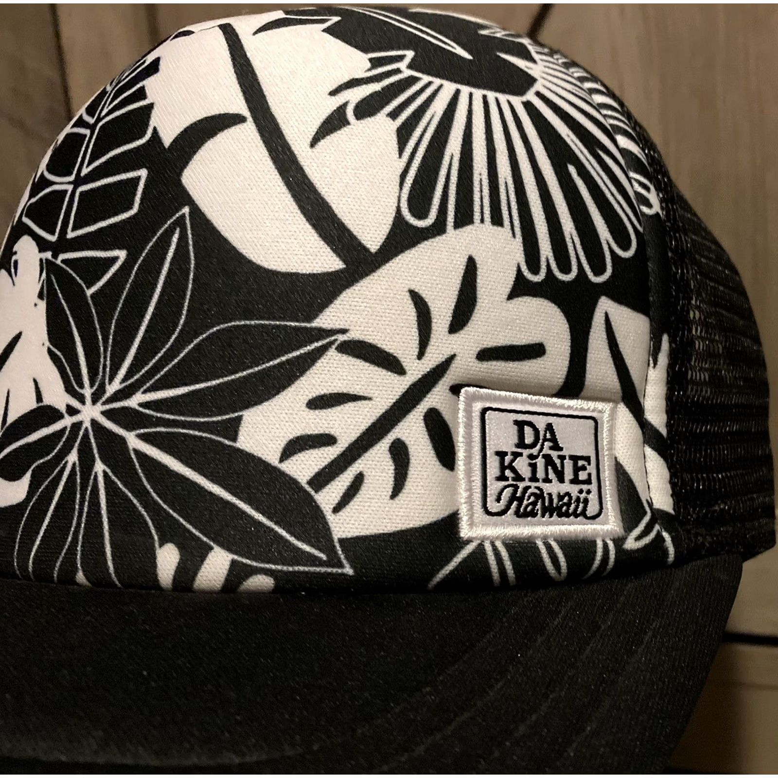 Dakine DA KINE HAWAII Trucker Hat Floral Pattern Adjustable Snapback Black/White Adult One Size Multicolor Womens Colorful Hats Size ONE SIZE - 2 Thumbnail