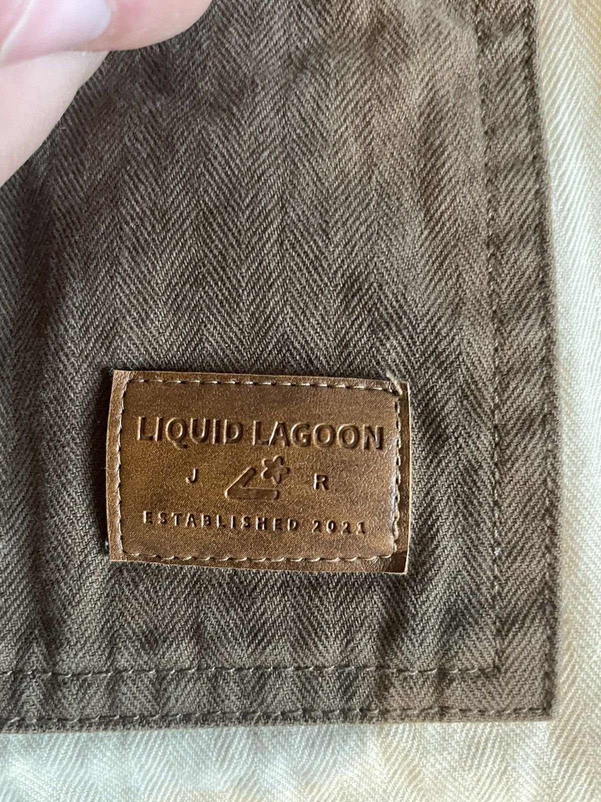 Other Liquid Lagoon cut and sew baggy double knee Size US 33 - 7 Thumbnail