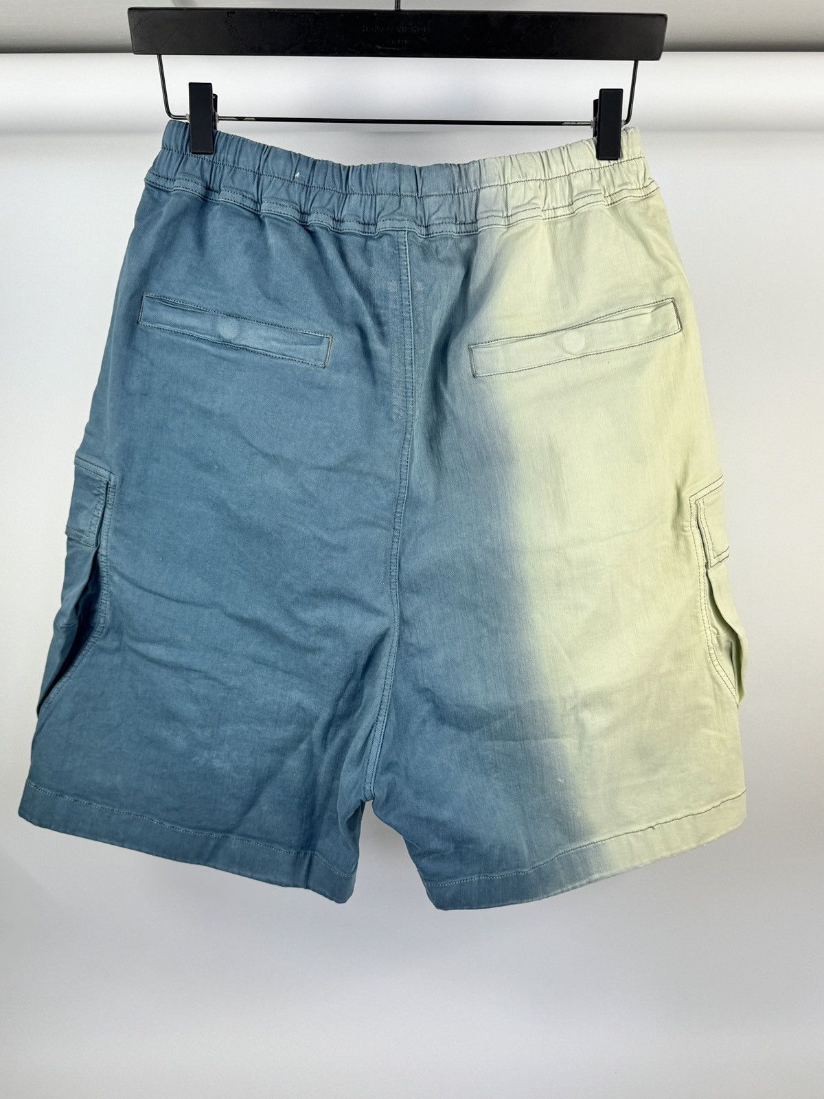 Rick Owens CARGOBELA THOOTHPASTE DEGRADE SHORTS Size US 32 / EU 48 - 2 Thumbnail