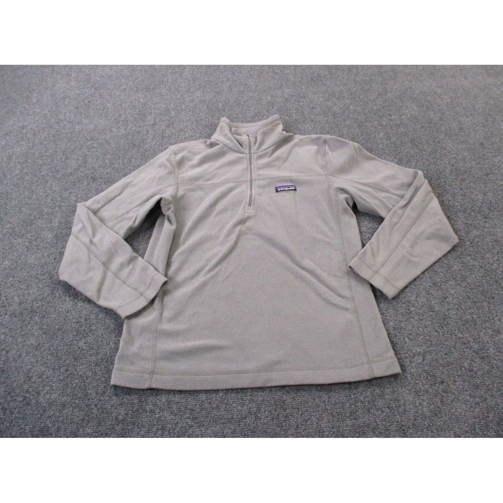 Patagonia Patagonia Jacket Men S Gray Micro D Fleece Pullover Lightweight Outdoors Hiking 26176 Size US S / EU 44-46 / 1 - 2 Thumbnail