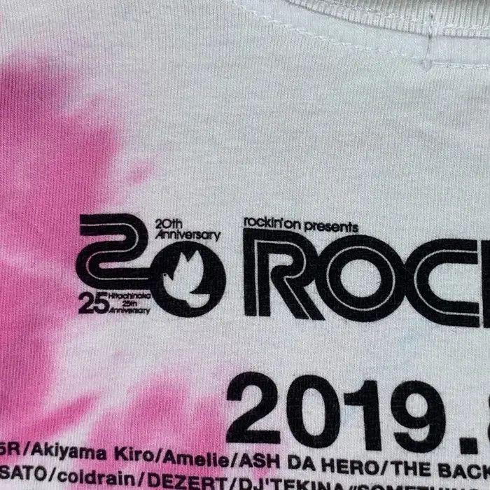 Vintage ROCK IN JAPAN 2019 Rockin On Tie Dye Tee Festival Shirt Size US M / EU 48-50 / 2 - 7 Thumbnail